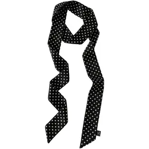 Long Thin Skinny Scarf Satin Neckerchief Ribbon Tie Waist Belt for Women