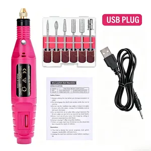 z Electric Nail Drill Machine Set Pedicure Grinding Equipment Mill For Manicure  Professional Strong Nail Polishing Tool