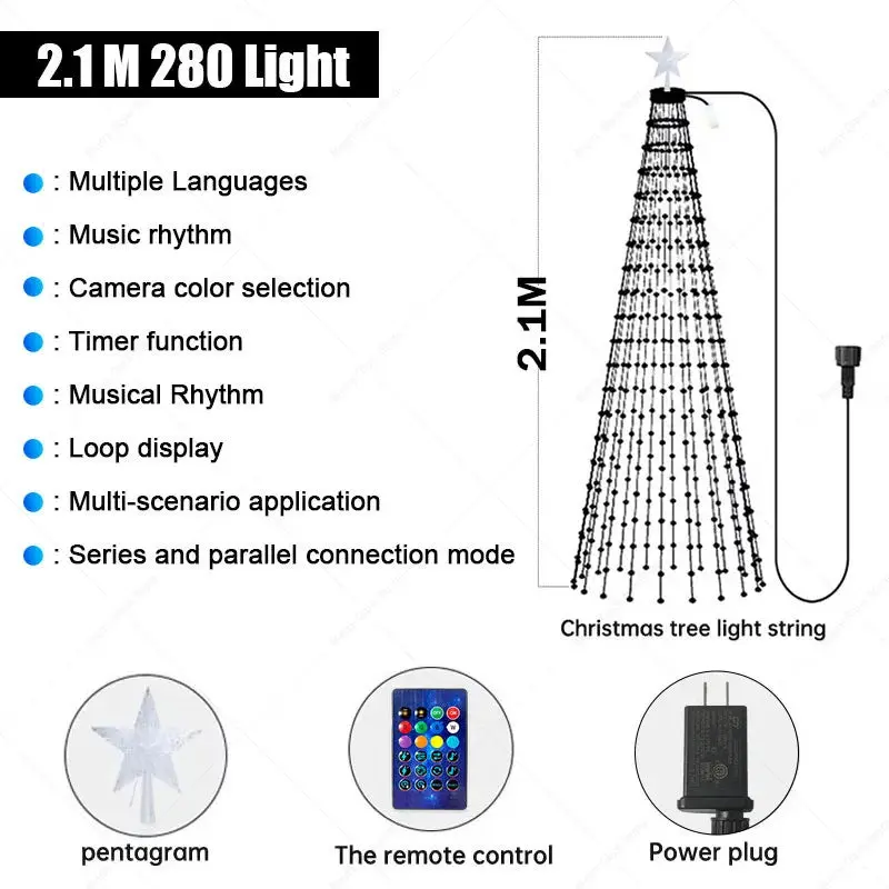 2.1M 280LEDs