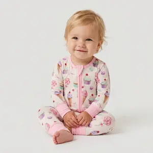 Bamboo Zippy Pajama Sugar Rush