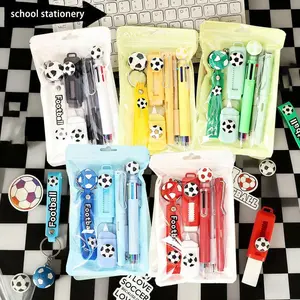 Football Stationery Set, Pen Set, Student Learning Practical Cultural Supplies, Study Reward Small Gifts, Football Theme Party Gifts, Classroom Supplies, School Supplies, Student Essentials