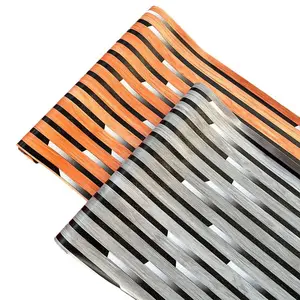 3D Grid Stripe Flow Wall Paper Roll, Self-Adhesive Painted Wallpaper, Straight Match Shape and Stripes, Home Renovation, TV Background, Easy Install Remove