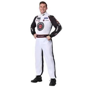 Mens #4 Kevin Harvick(R) Jimmy John's Nascar Uniform Costume