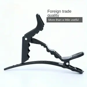 Only 1 pcs-Black Alligator Hair Clips for Hair Styling, Professional Sectioning Hair Clips for Women Salon Hair Cutting & Drying