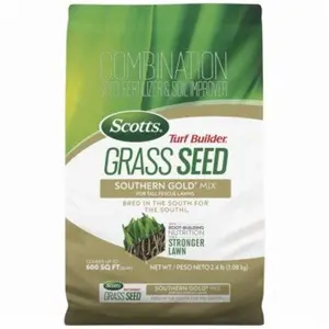 Scotts Lawn  2.4 lbs Turf Builder Grass Seed Southern Gold Mix for Tall Fescue