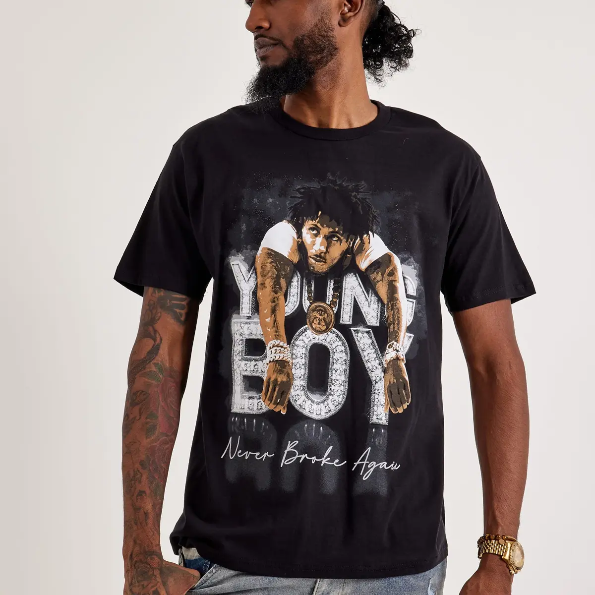 YoungBoy 4LIFE Style Graphic Gift For Fans T Shirt QAF12803 (2)