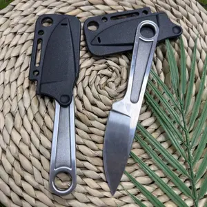 1119 Classic Small Straight-Edge Multi-Purpose Knife, Portable Outdoor Utility Tool, Gift, Christmas Present, Gift Box Packaging