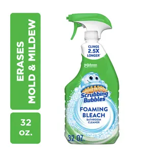 Scrubbing Bubbles Foaming Bleach Bathroom Cleaner, Trigger Bottle Fresh Scent,32 oz, 1 count