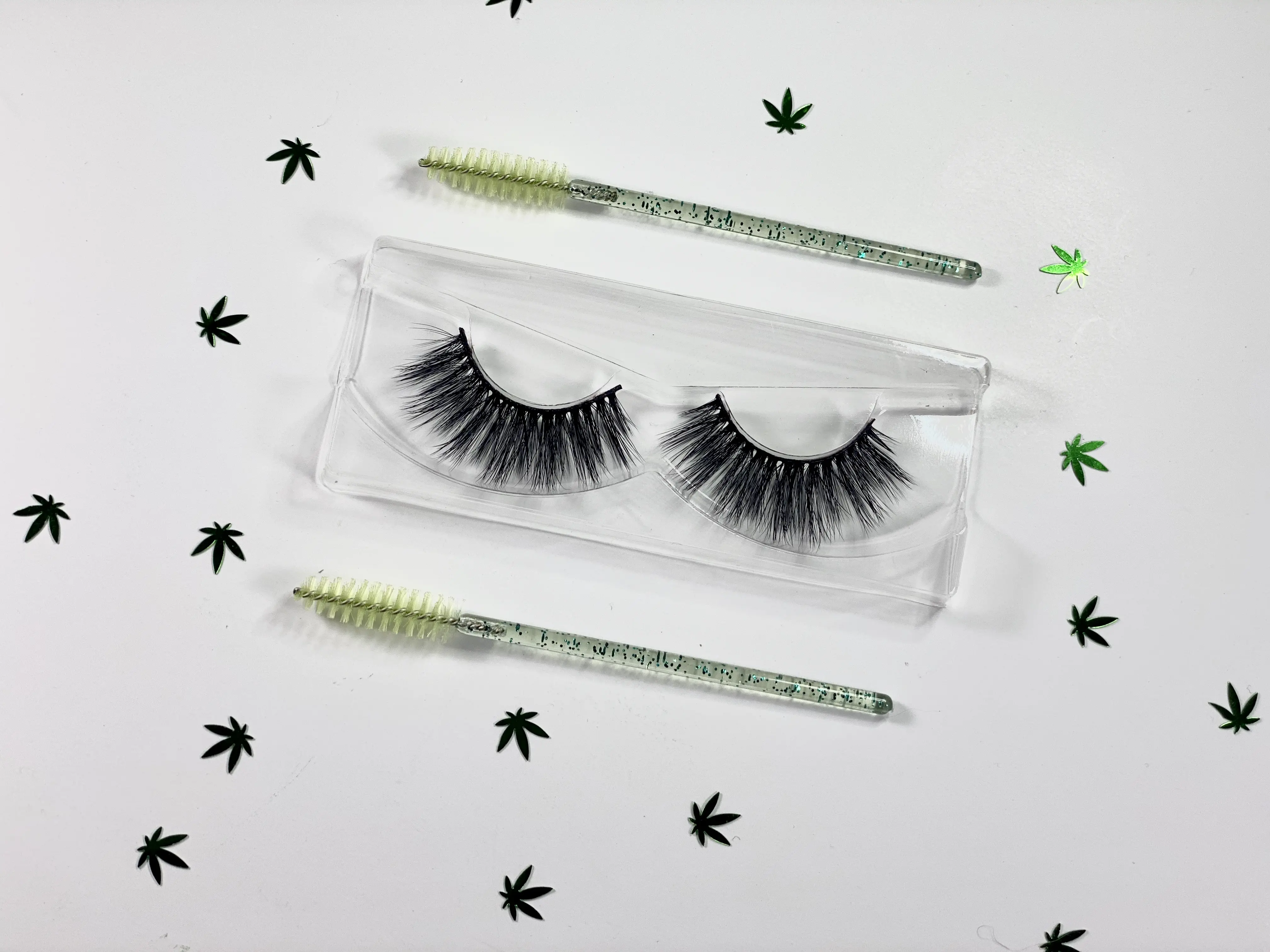 A.K -  Mink Lashes 3D Design Comfortable Fit Versatile Natural Look Eyelash Extensions 10mm-16mm Length Limited Edition - Makeup, Blend