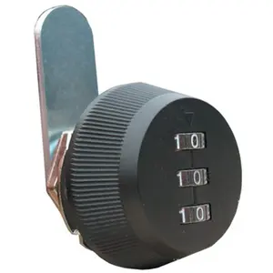 212 MAIN Combi Cam Combination Security Lock, 1.13 In. Black, Automotive & Motorcycle Lock Accessory, Combination Lock