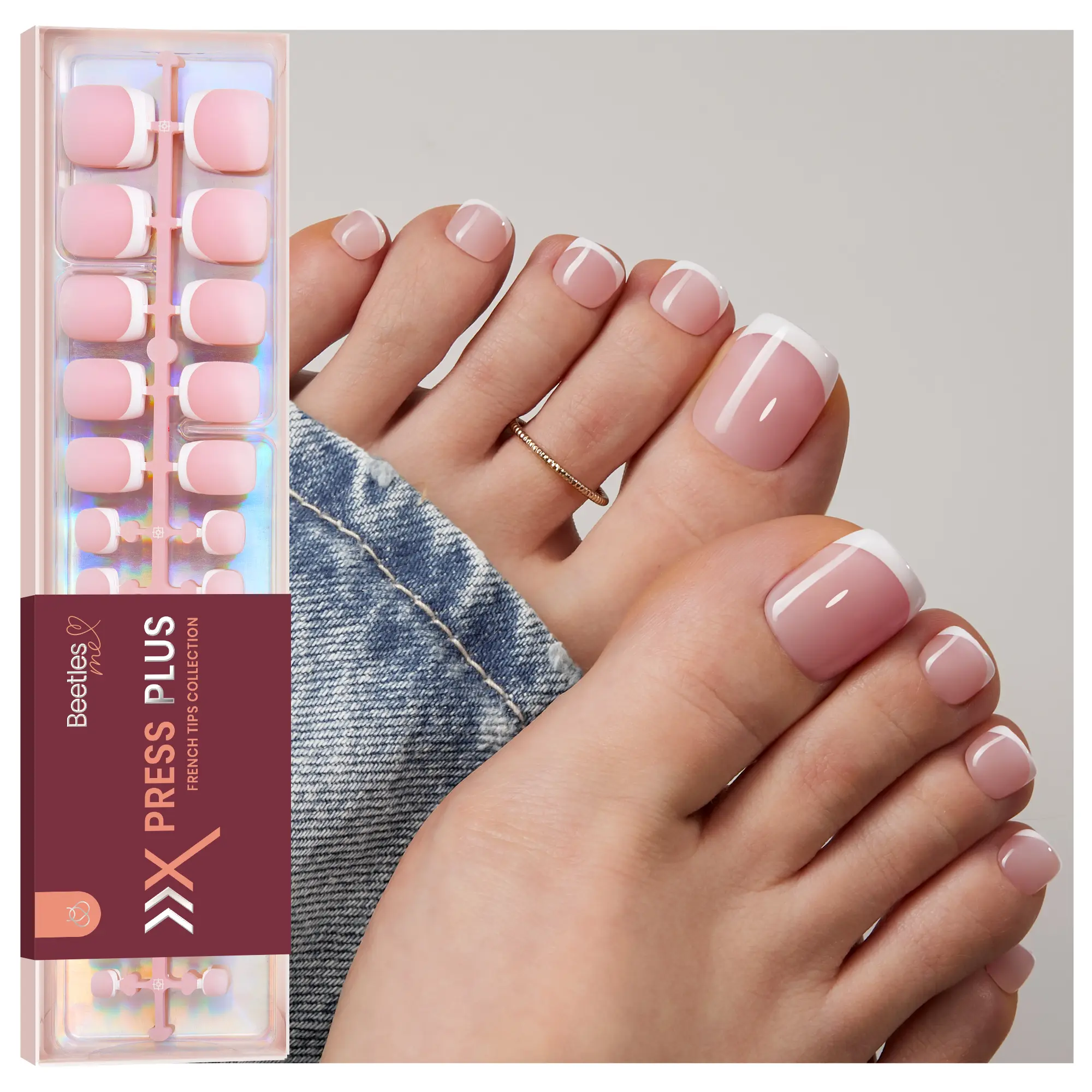 L-Squoval-PINK-210Pcs-15Sizes