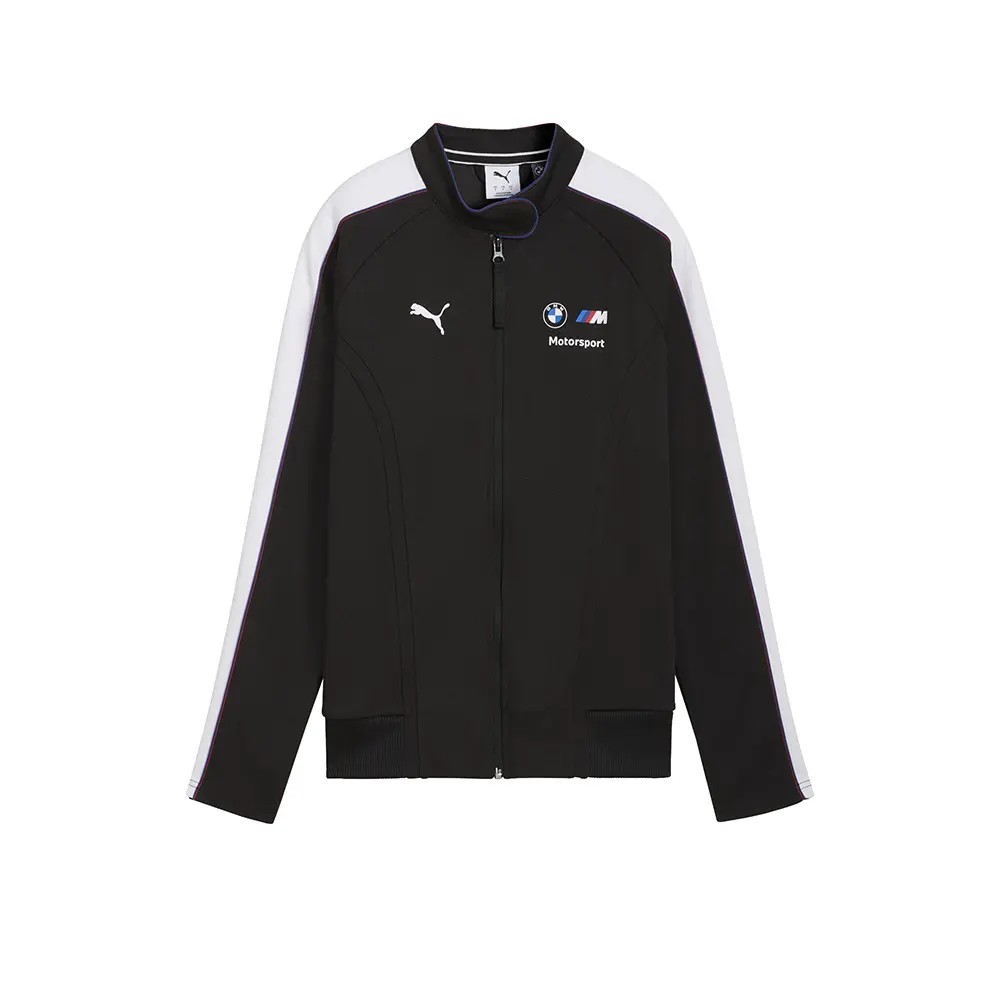 PUMA Womens Bmw M Motorsport Lifestyle Jacket Athletic Outerwear Casual - Black