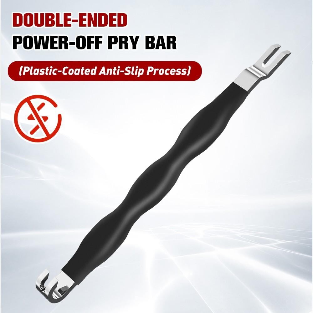 2PCS Electrical Disconnect Pliers Set Automotive Connector Removal Tool 60° Angle & Straight Fuel Injector Sensor Clip Removal Tool