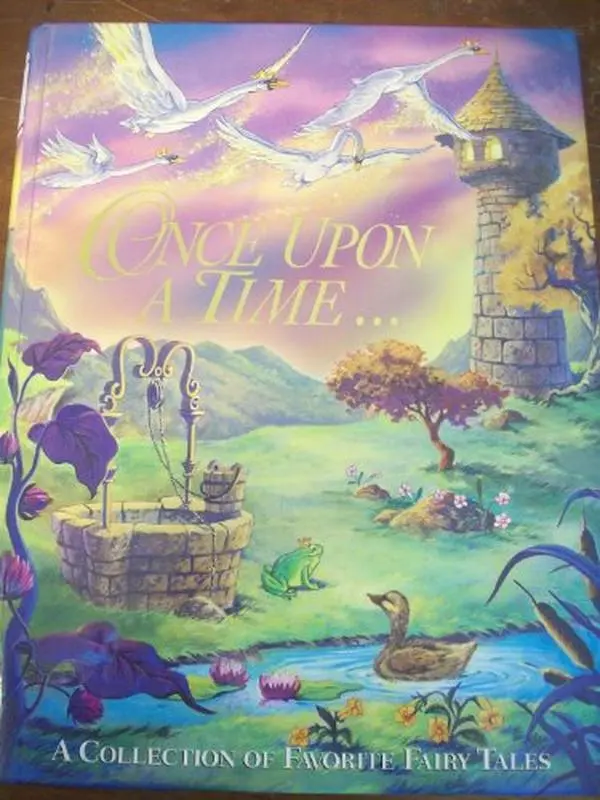 USED Book - ONCE UPON A TIME: A COLLECTION OF FAVORITE FAIRY TALES (FAIRY TALES, VOLUME 1) by Anonymous (Hardcover) - english