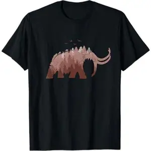 Mammut Elephant Wool Hair Mammoth Africa T-Shirt