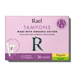 Compact Tampons Made With Organic Cotton Value Pack Compact Tampons Made With Organic Cotton Value Pack