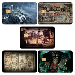 Call of Duty Black Ops Zombie Credit Card Sticker - Premium Matte Vinyl Card Sticker Cover, Gift for COD Lovers