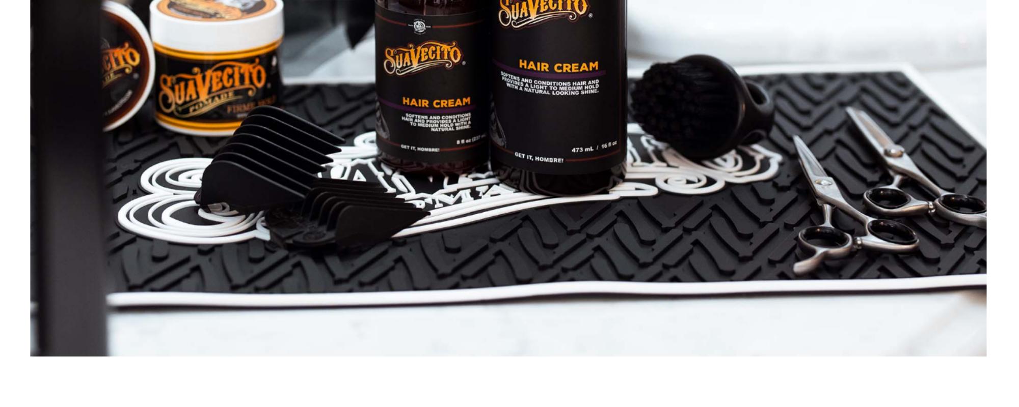 Suavecito Hair Cream - Hair Styling Cream For Men - Loose Hold + Add Healthy Shine