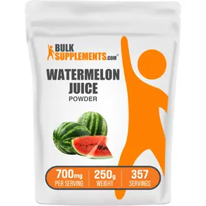BulkSupplements - Watermelon Juice Powder - Antioxidant - Refreshing Flavor - 250g - 700mg per Serving BulkSupplements - Watermelon Juice Powder - Antioxidant - Refreshing Flavor - 250g - 700mg per Serving