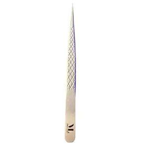 Straight Isolation Lash Tweezer - Stainless Steel, Ergonomic Design for Comfort & Accuracy, Ideal for Lash Extensions & Isolation