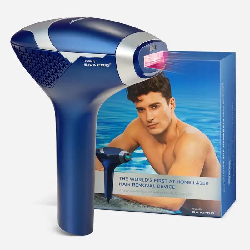 DermRays V8S Enhanced Edition Diode Laser Hair Removal Tool - Pro-Level Cooling, Gentle Precision for Thick Strands, Ideal for At-Home Use