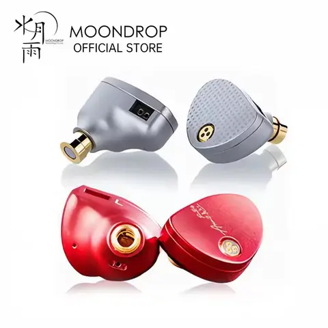 MOONDROP ARIA 2 High Performance IEMs - Electronic Earphones, Premium Plastic Polycarbonate Earbuds, 1.2m Detachable 0.78mm 2-Pin Cable, 3.5/4.4mm Plug, 22kHz Support, Compatible with Game Consoles & Tablets for Students
