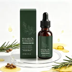 Rosemary Hair Care Oil – Lightweight Non-Greasy Daily Scalp Massage & Smoothing Treatment, Nourishes for Lustrous, Naturally Voluminous, Silky Manageable Hair