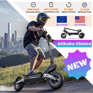 OOTD T10 Off-Road Electric Scooter for Adults, 11" Tires, 50KM/H Max Speed, 35-45KM Range, 150KG Load, IPX54 Waterproof, Foldable Aluminum Frame, Fast Charging, US Warehouse