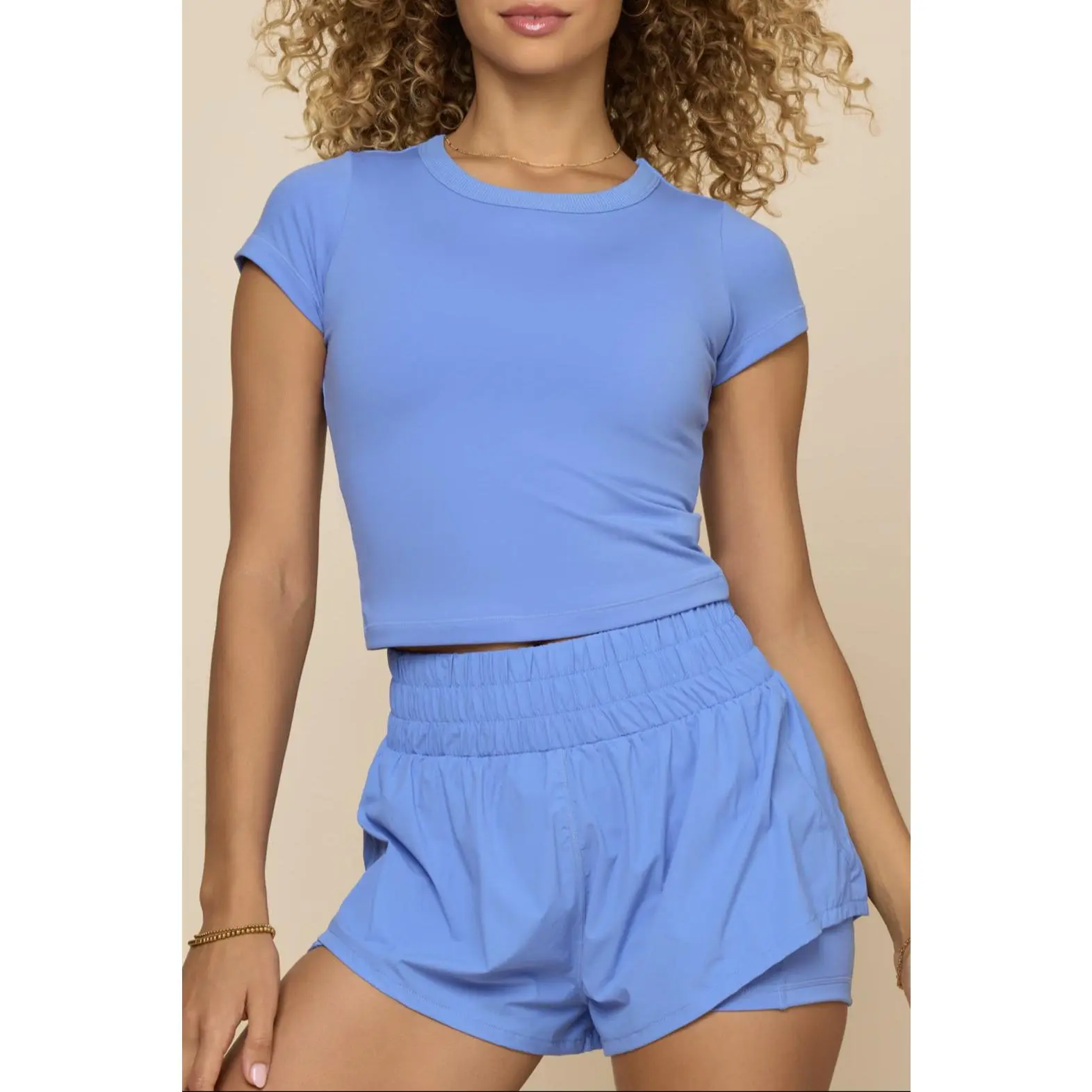 High Waisted Supershort™ - Nordic Blue