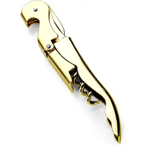 Professional Wine openers, stainless steel Wine Key for Restaurant Waiters, Classic All-in-one Corkscrew, Bottle Opener and Foil Cutter