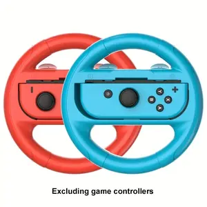 Nintendo Switch Steering Wheel Controller Oled Grip Joy-Con Handle, Racing Game Peripheral Accessories, Nintendo Switch2