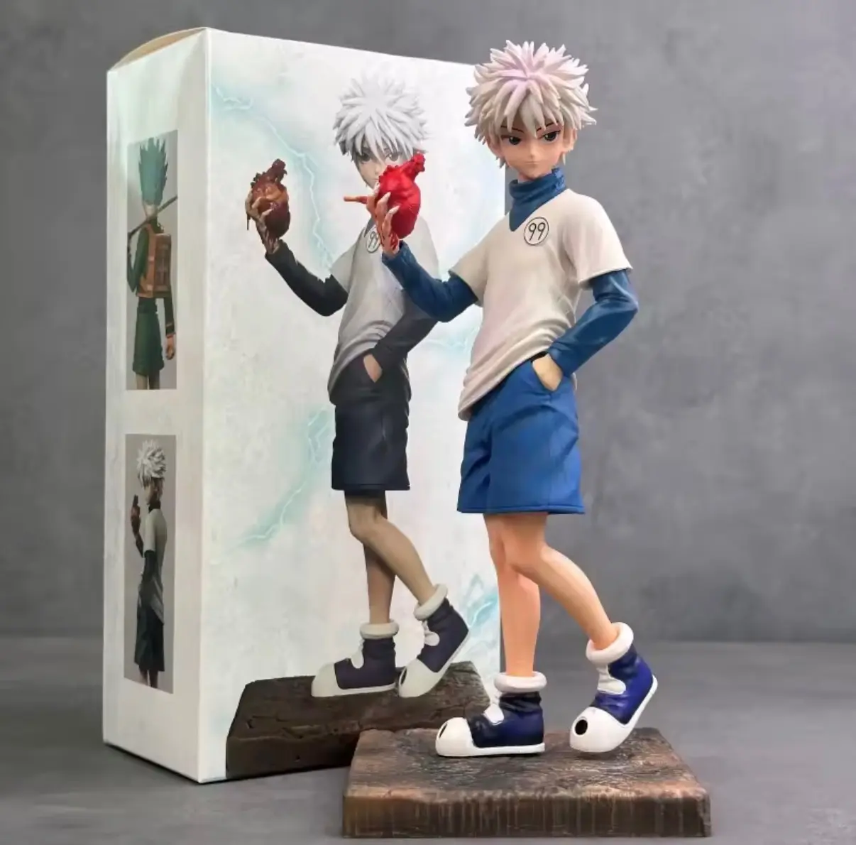 Killua Zoldyck Hunter X Hunter Beating Heart Anime Figure Killua Zoldyck Hunter X Hunter Beating Heart Anime Figure