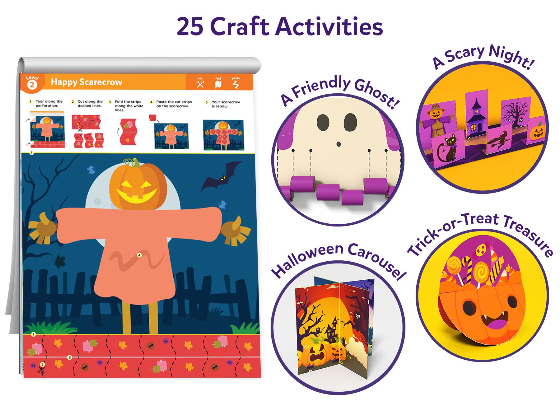 Skillmatics Snip, Snip - Art & Craft Activity, Practice Scissor Skills, Craft Kits, Gifts for Toddlers, Girls & Boys Ages 3 to 7 paper crafts