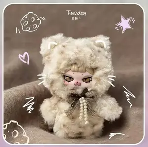 Rumi The Week Blind Box | Sassy Leopard Bag Charm | Y2K Aesthetic Keychain | Designer Art Toy | Soft Plushie Pendant for Purses