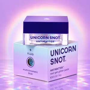 Unicorn Snot Antimatter Color-Shifting Iridescent Body Glitter Paste – Plastic-Free, Sweat-Proof, Vegan, 0.5 oz
