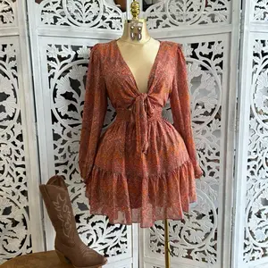 Mini print dress (runs small)