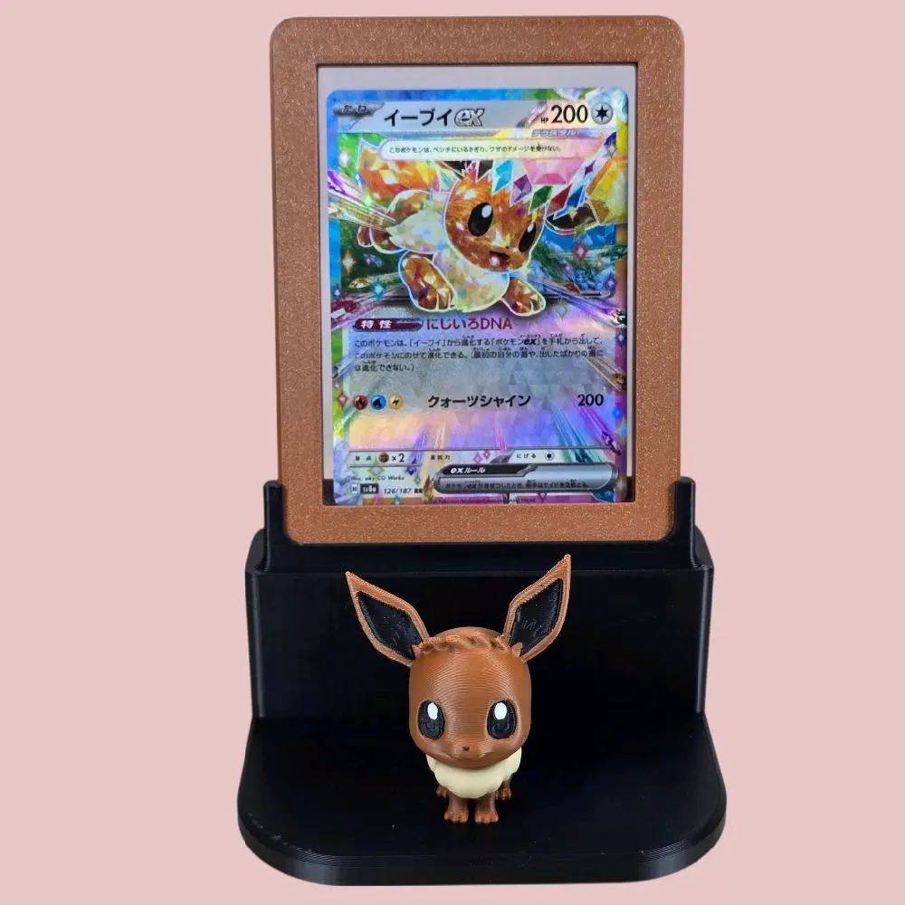 Eevee Pokemon Card Display for PSA/ Mag (One-Touch) Case/Toploader