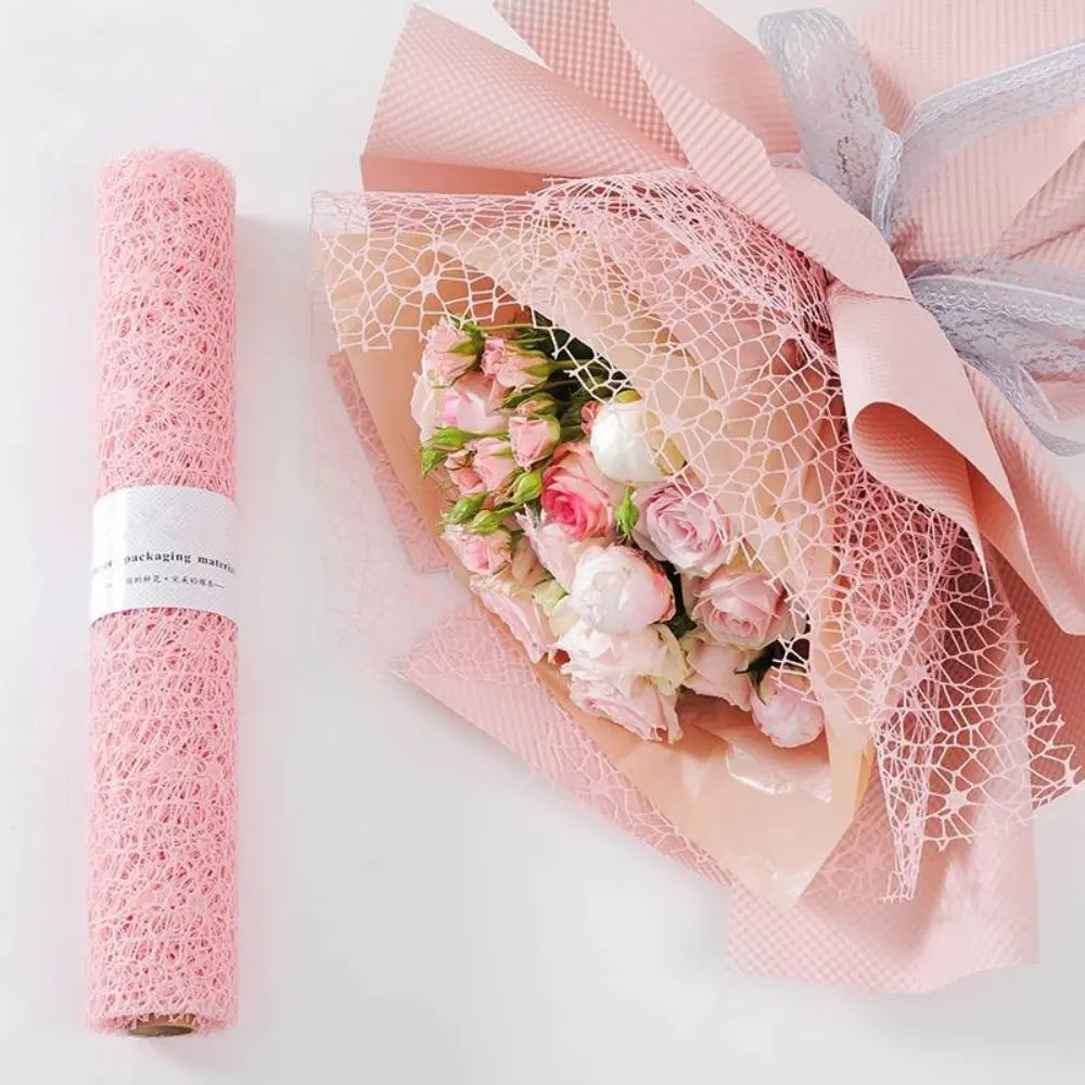 Fabric Flower Mesh, Various Colors