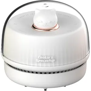 Multitasky  Kitty Desktop Vacuum - White