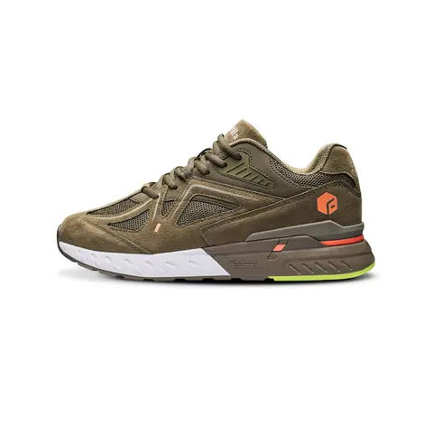 Fitville Men's Suede Mesh Casual Trainers - Extra Wide/4E, Wide Toe Box, Lace-Up, Arch Support, Patented Soles, Rubber Outsole, High Instep Fit, Ankle Stability, Plantar Relief, Eased Bounce, Cushioning, All-Day Wear, ~320g Men's Shoes for All Seasons