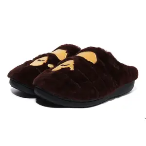 Bape x Subu Ape Head Puffer Sandals Brown - M, L
