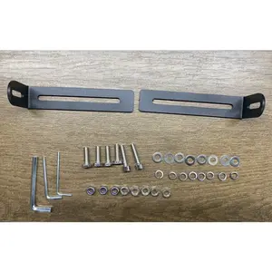 Xprite RX Series G9 Replacement L Brackets LED Chase Light Bar Mounting Brackets for UTV Roll Cage