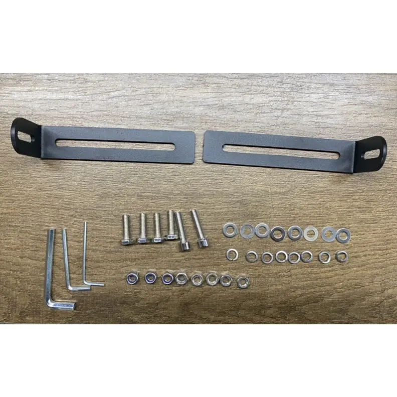 Xprite RX Series G9 Replacement L Brackets LED Chase Light Bar Mounting Brackets for UTV Roll Cage