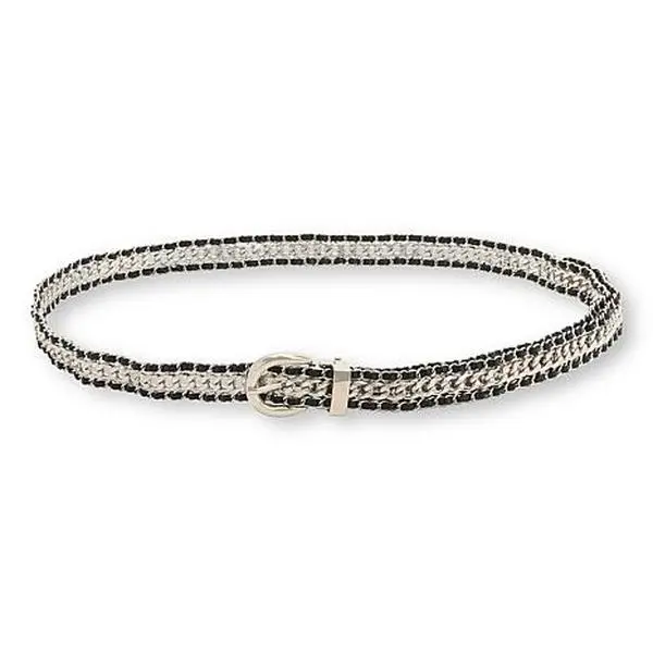 Vince Camuto Chain Belt with Lacing