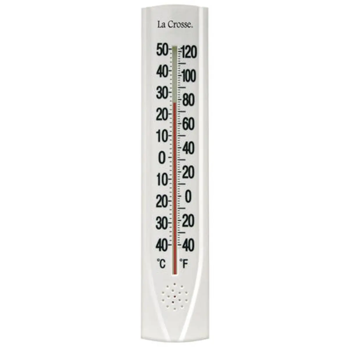 LaCrosse 204-115-TBP Analog Tube Thermometer, 15 in. Capillary Tube, Bold Number Track, Large Size, Easy Reading Key Hider for Tools & Hardware Temperature Measurement