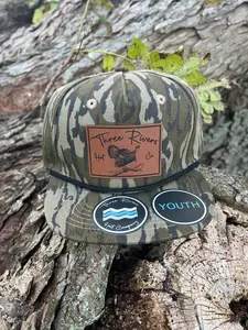 YOUTH/KIDS - Gobbler on the Roost - Camo Rope Hat - Lost Hat Co.