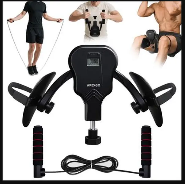 Adjustable 3-in-1 Thigh & Booty Trainer – Portable Resistance Fitness Equipment for Inner Thighs, Glutes & Core