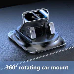 Universal Car Phone Holder Mobile Phone Bracket Anti-Slip Auto Dashboard Phone Mount GPS Stand in Car for Xiaomi Iphone