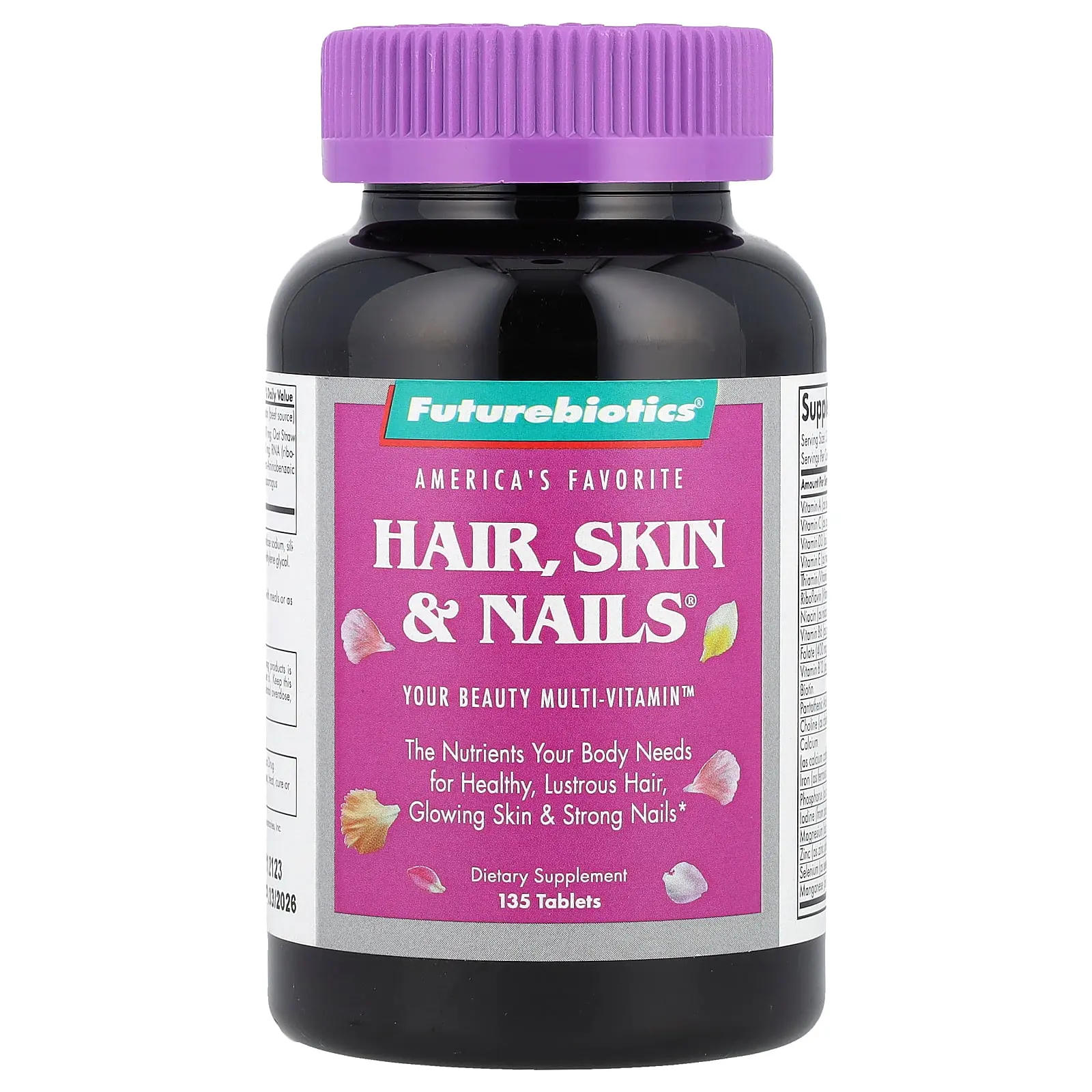 Futurebiotics Hair, Skin & Nails®, 135 Tablets