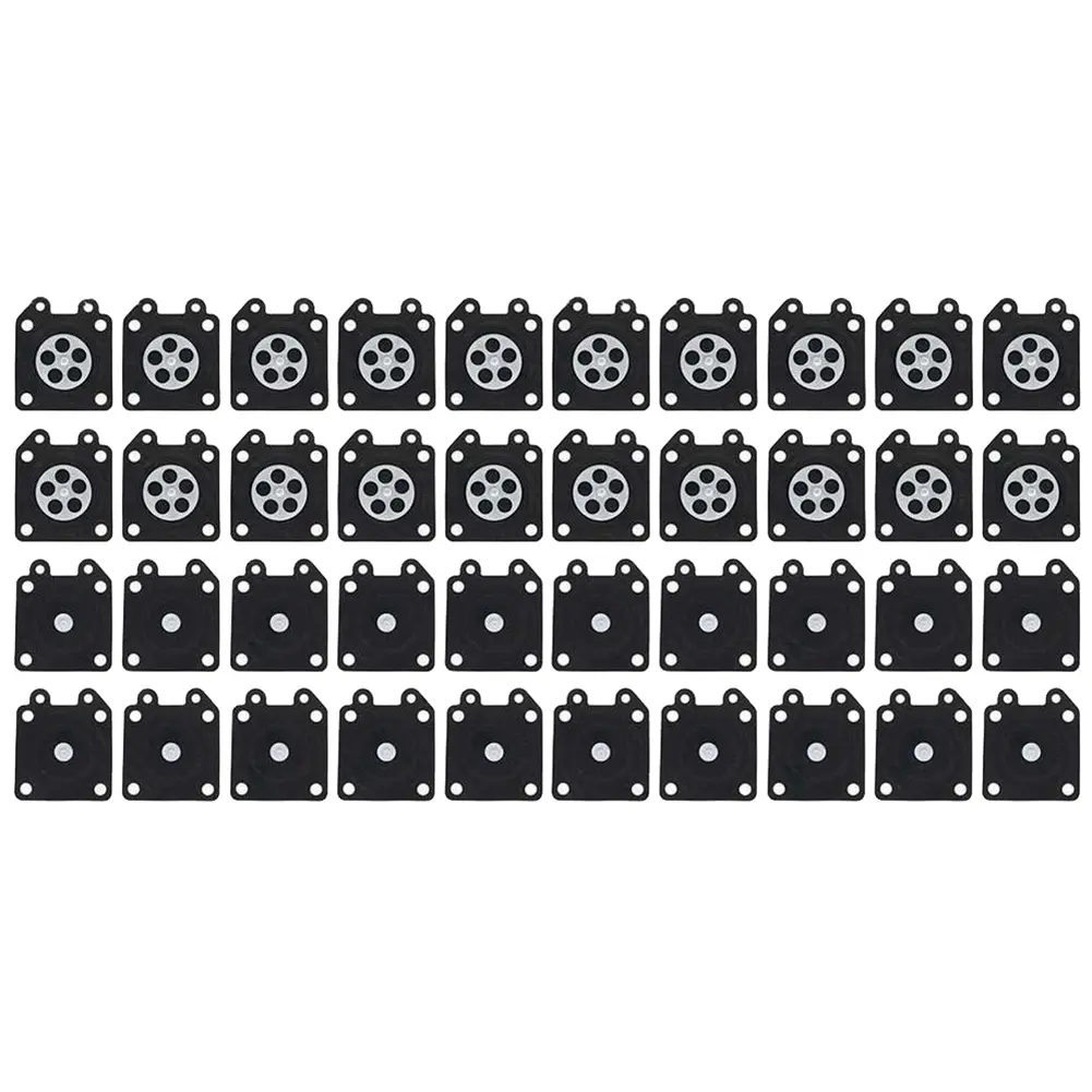 40Pcs Chainsaw Carburetor Metering Diaphragm & Gasket Kit, 40 x Diaphragms Fit for Walbro 95-526 2500 3800 4500 5200 5800 Chainsaw Carburetor Assemblies, Fit For 2500 3800 4500 5200 5800 Chainsaws